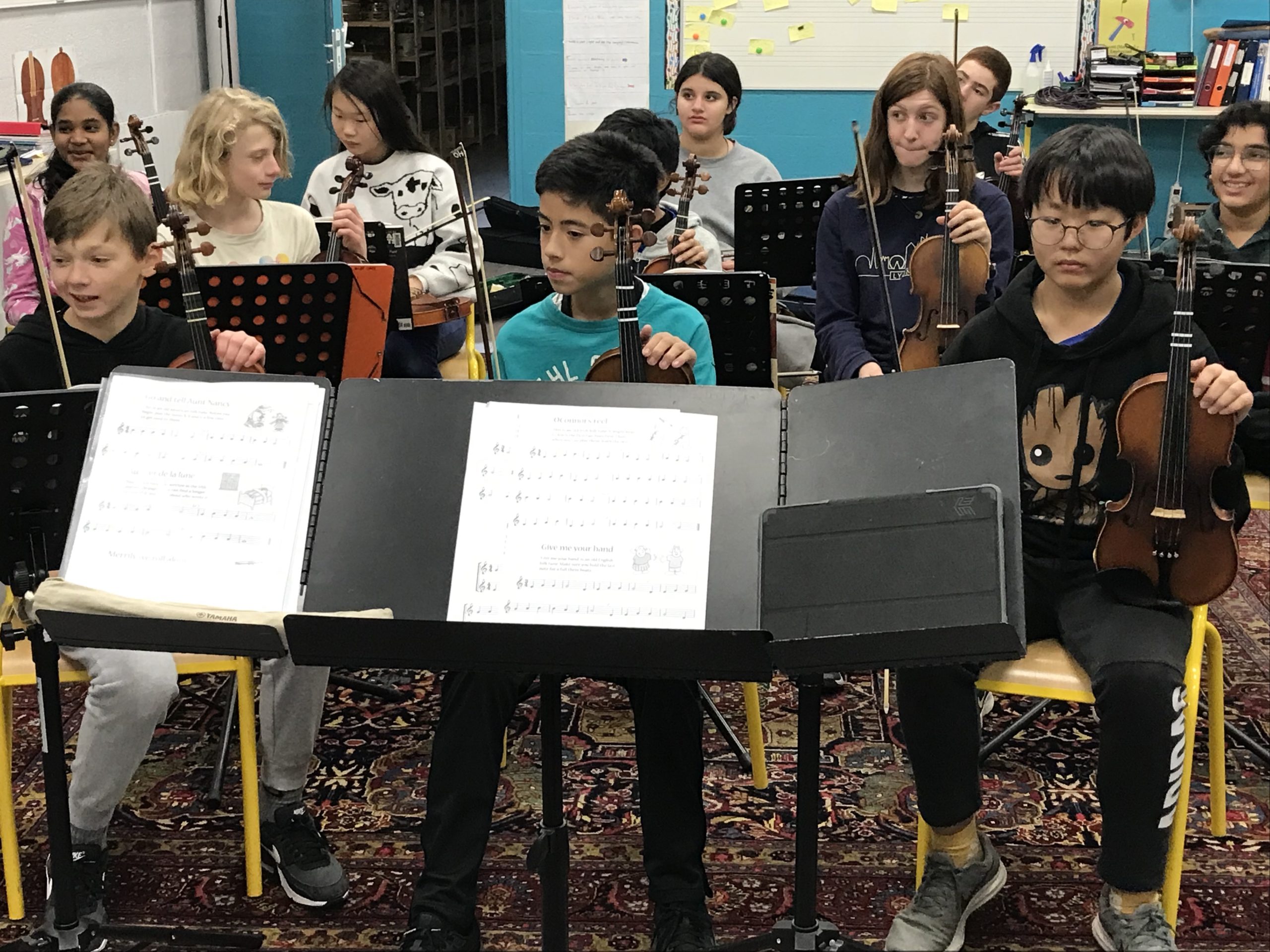 Grade 7.1 String Orchestra Performance International School of Lyon