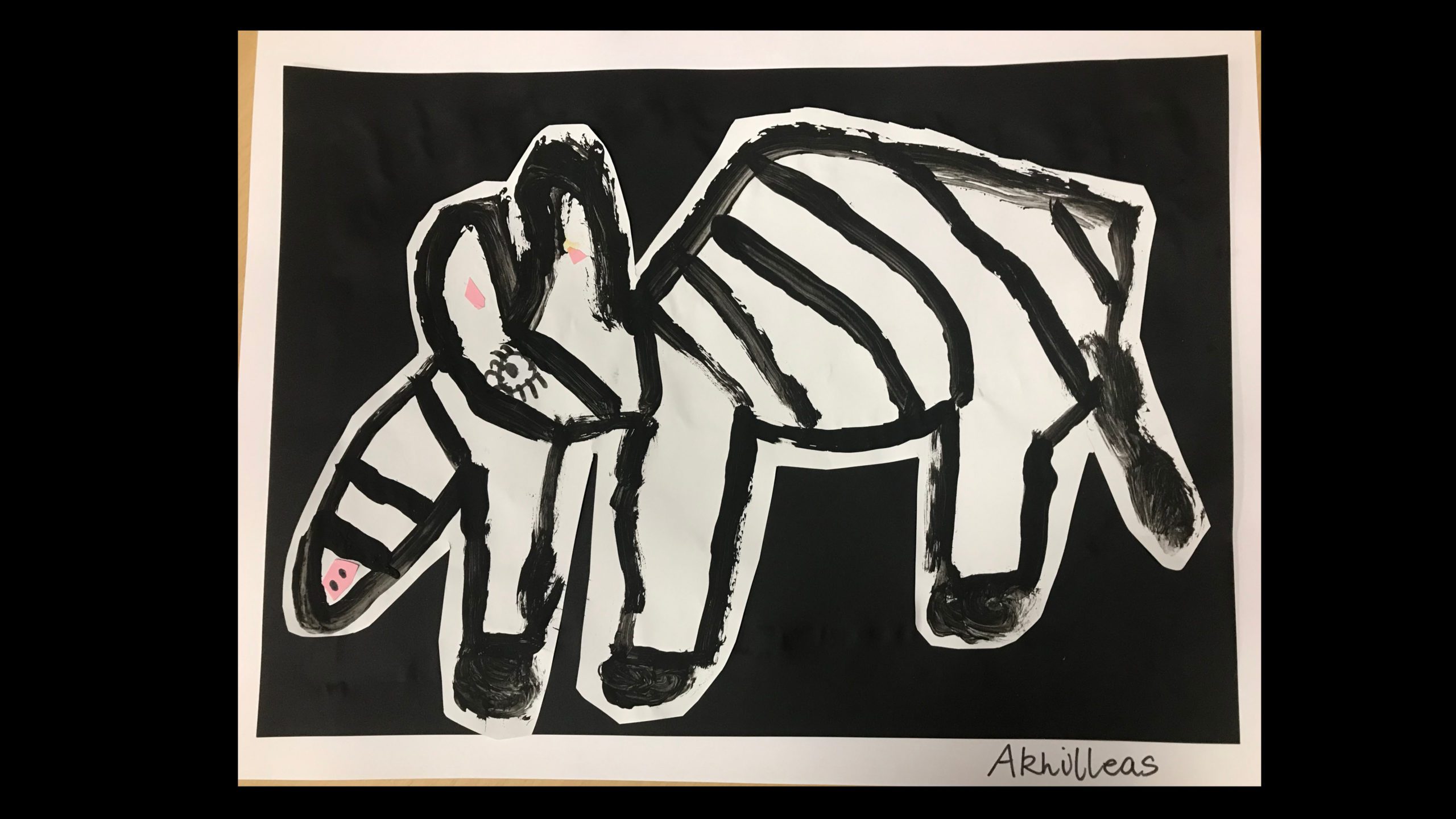 black-and-white-art-with-senior-kindergarten-international-school-of-lyon