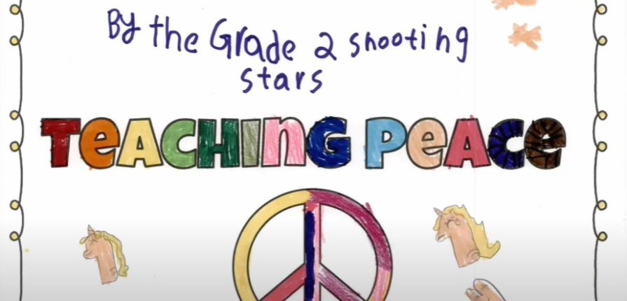 By the Grade 2 Shooting Stars: Teaching Peace