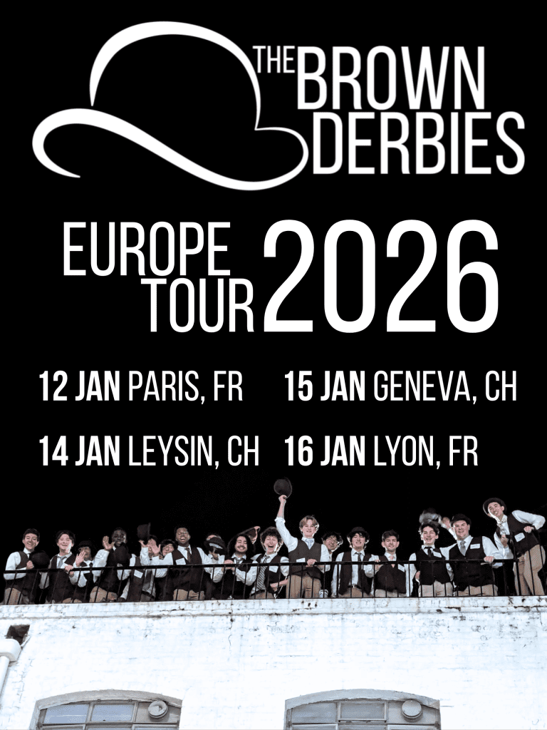 The Brown Derbies Europe Tour 2026 poster